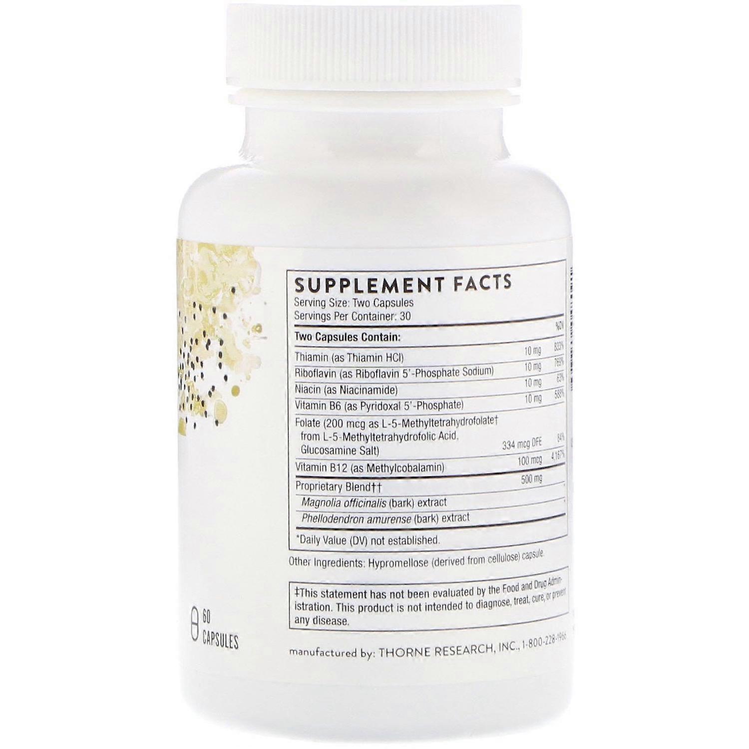 Thorne Research, Relora Plus, 60 Capsules