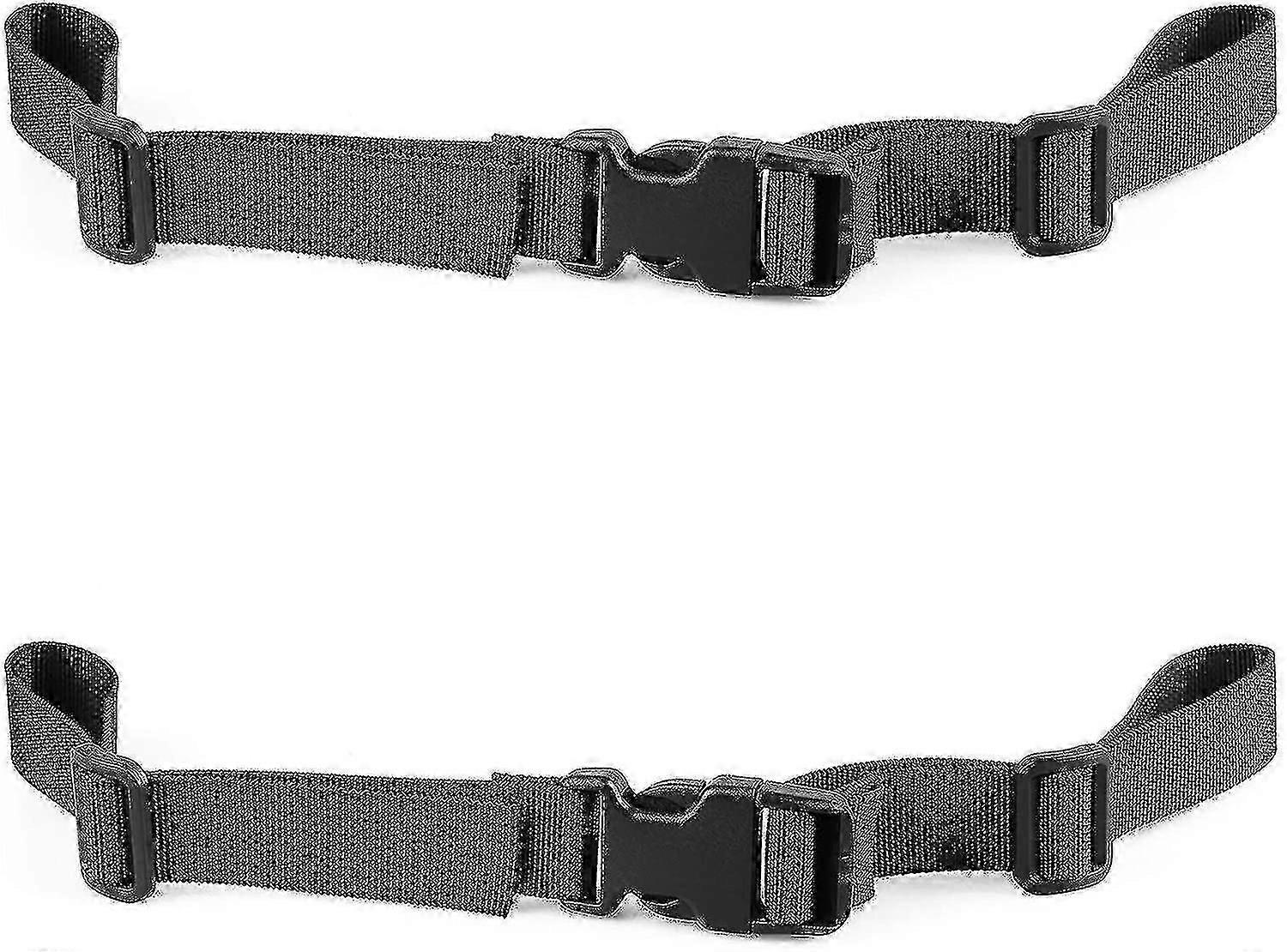 Backpack Chest Strap Adjustable Backpack Sternum Strap Chest Belt With Buckle (pack Of 2)