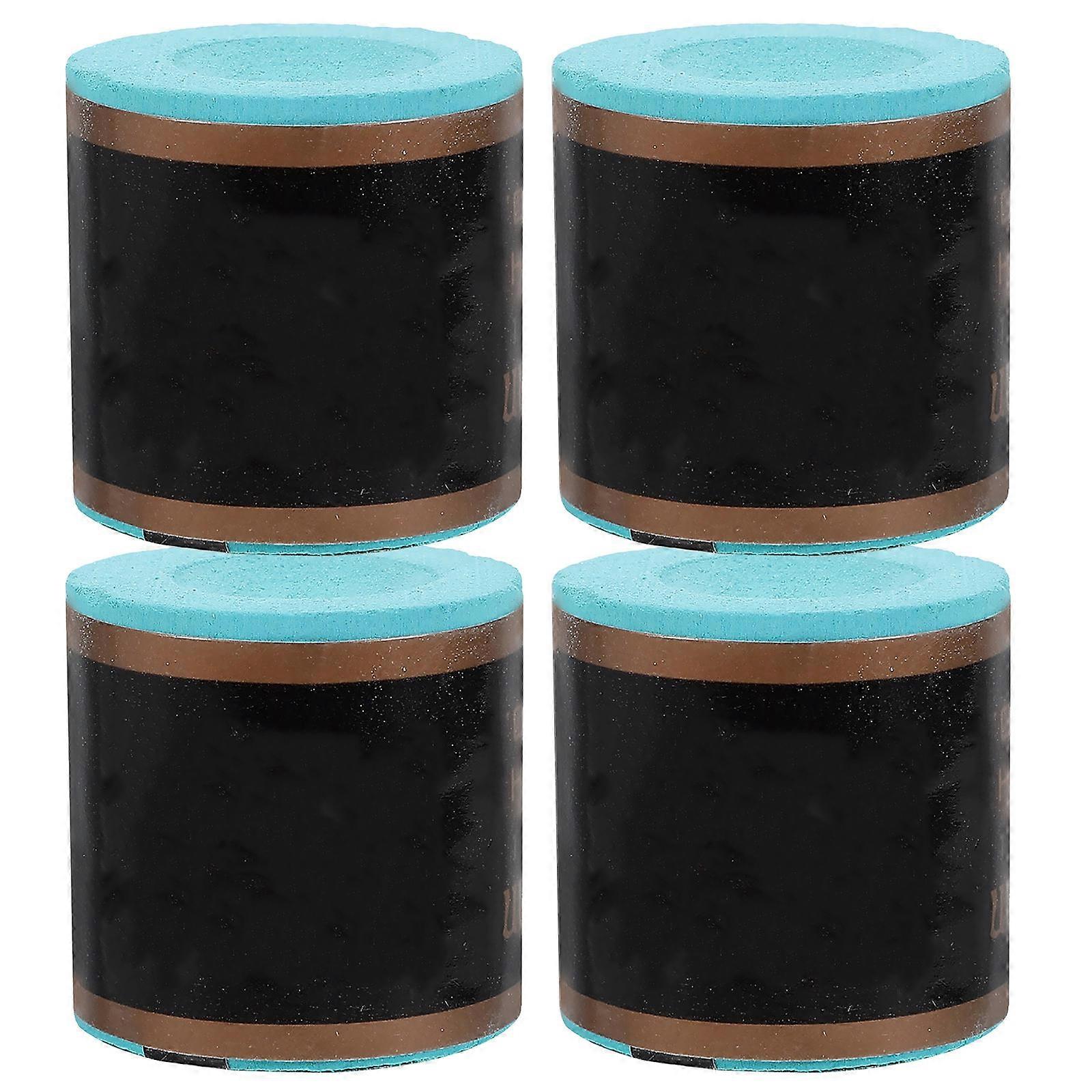 Wear-Resistant Pool Stick Chalk Durable Billiard Supplies For Billiards Game Smooth And Even Surface 4Pcs
