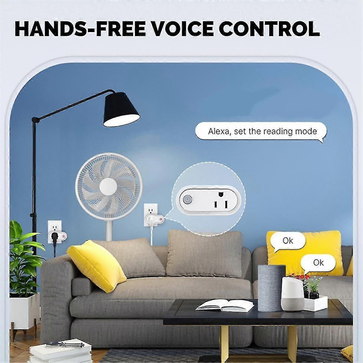 Matter Wifi Socket Graffiti Smart App Remote Timing Multifunctional 15a Power Meter Function Socket