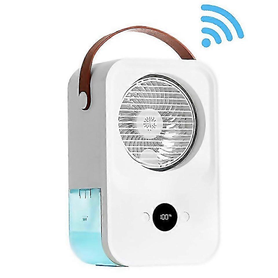 For Mtf60 Smart Digital Display Usb Charging Air Cooler Desktop Mist Humidification