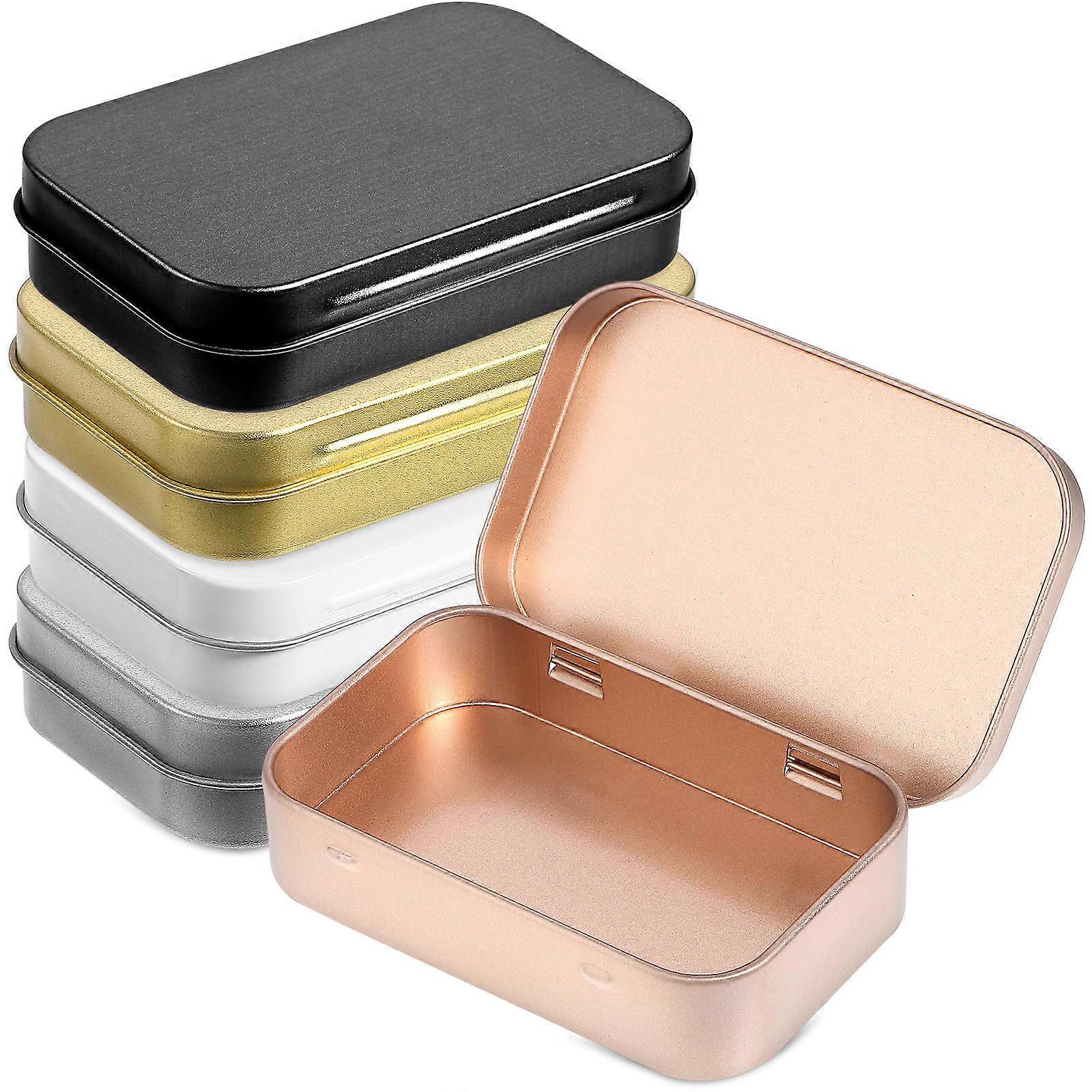 Metal Container Iron Box for Storage 15Pcs Mini Box with Lid Organizer