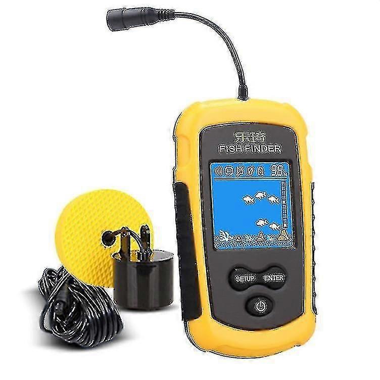 Ψάρι finder φορητή αλιεία fishfinder ψάρια βάθος ανιχνευτή αλιευτικά εργαλεία αλιείας