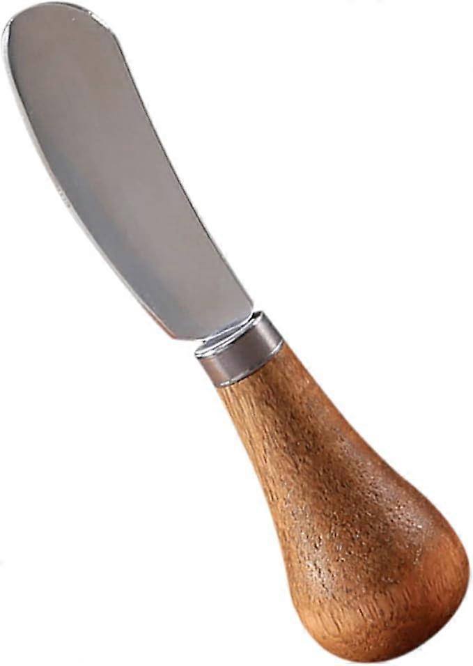 Ergonomic Cheese Spatula Wooden Handle Cheese Slicer for Butter Jam Kitchen Utensil for Cheese Slicer Spreaders