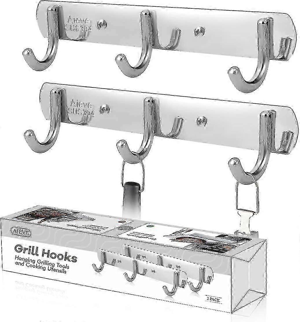 Grillinator BBQ Tool Rack and Accessories Hanger-dwdz