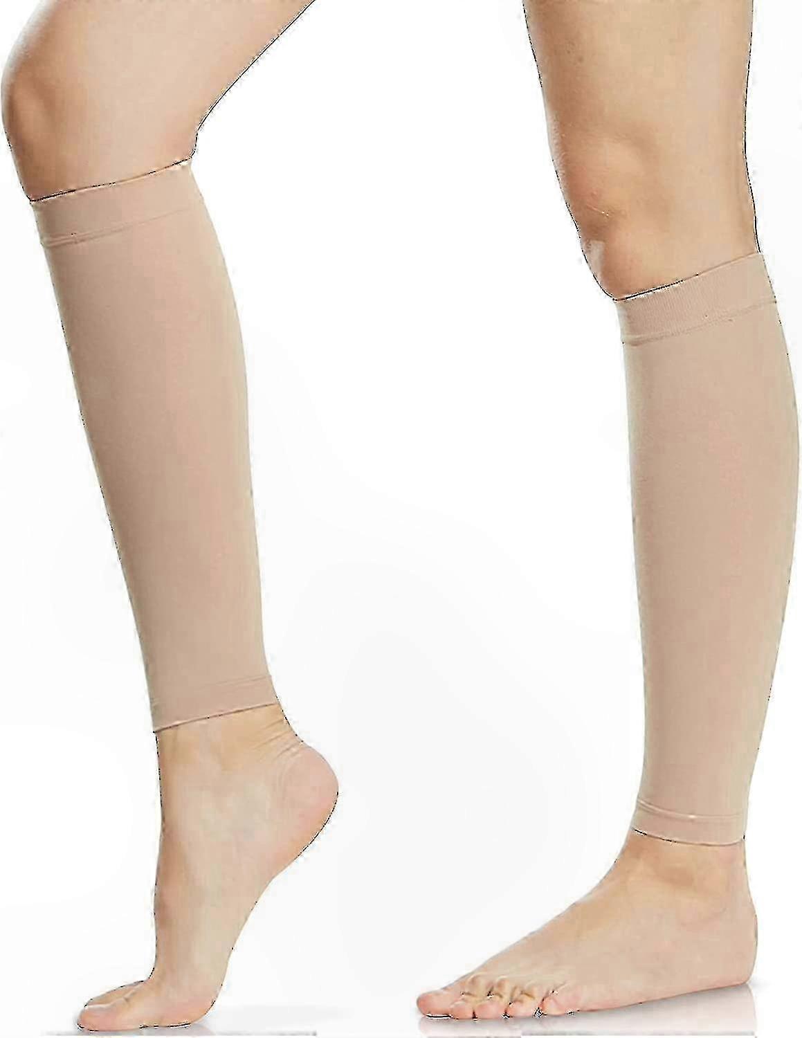 Calf Compression Sleeves, 20-30mmHg, Unisex Footless Support for Enhanced Comfort