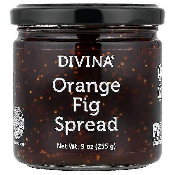 Divina, Orange Fig Spread, 9 oz (255 g)