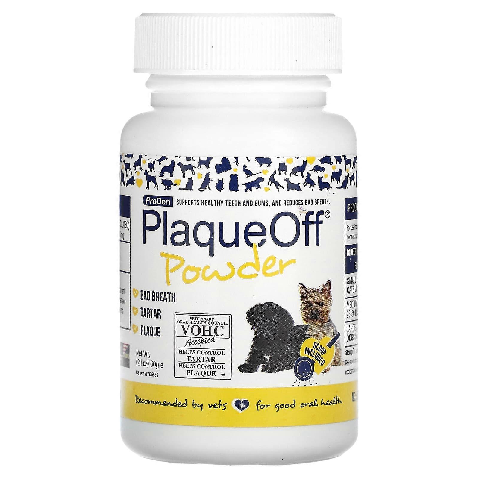 PlaqueOff Powder, For Dogs , 2.1 oz (60 g)