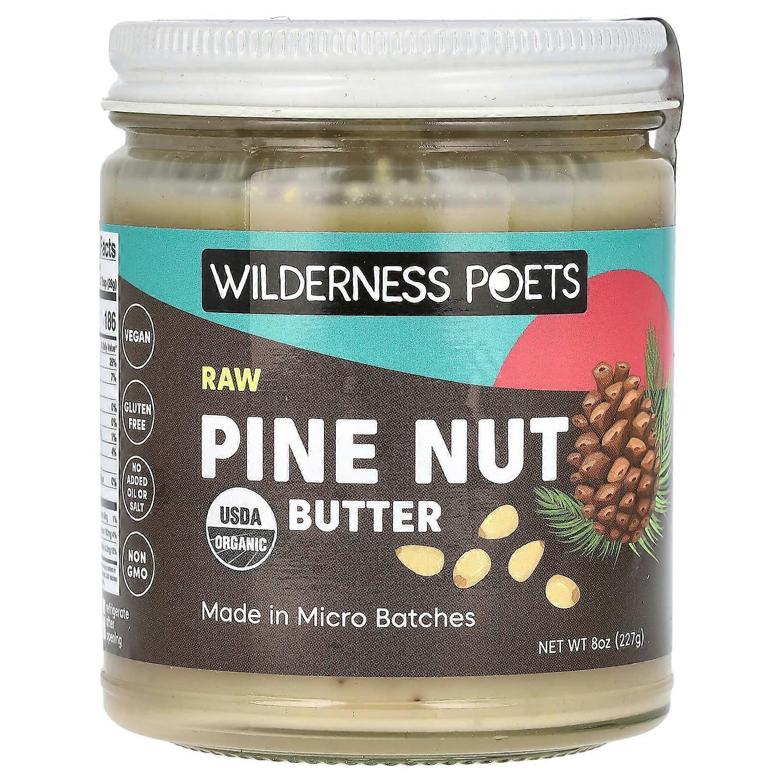 Raw Pine Nut Butter, 8 oz (227 g)