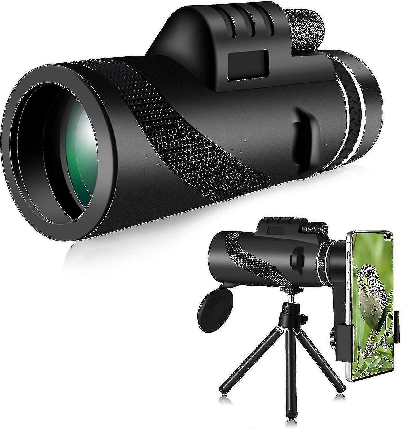 Monocular Telescope 40x60 Power Smartphone High Holder