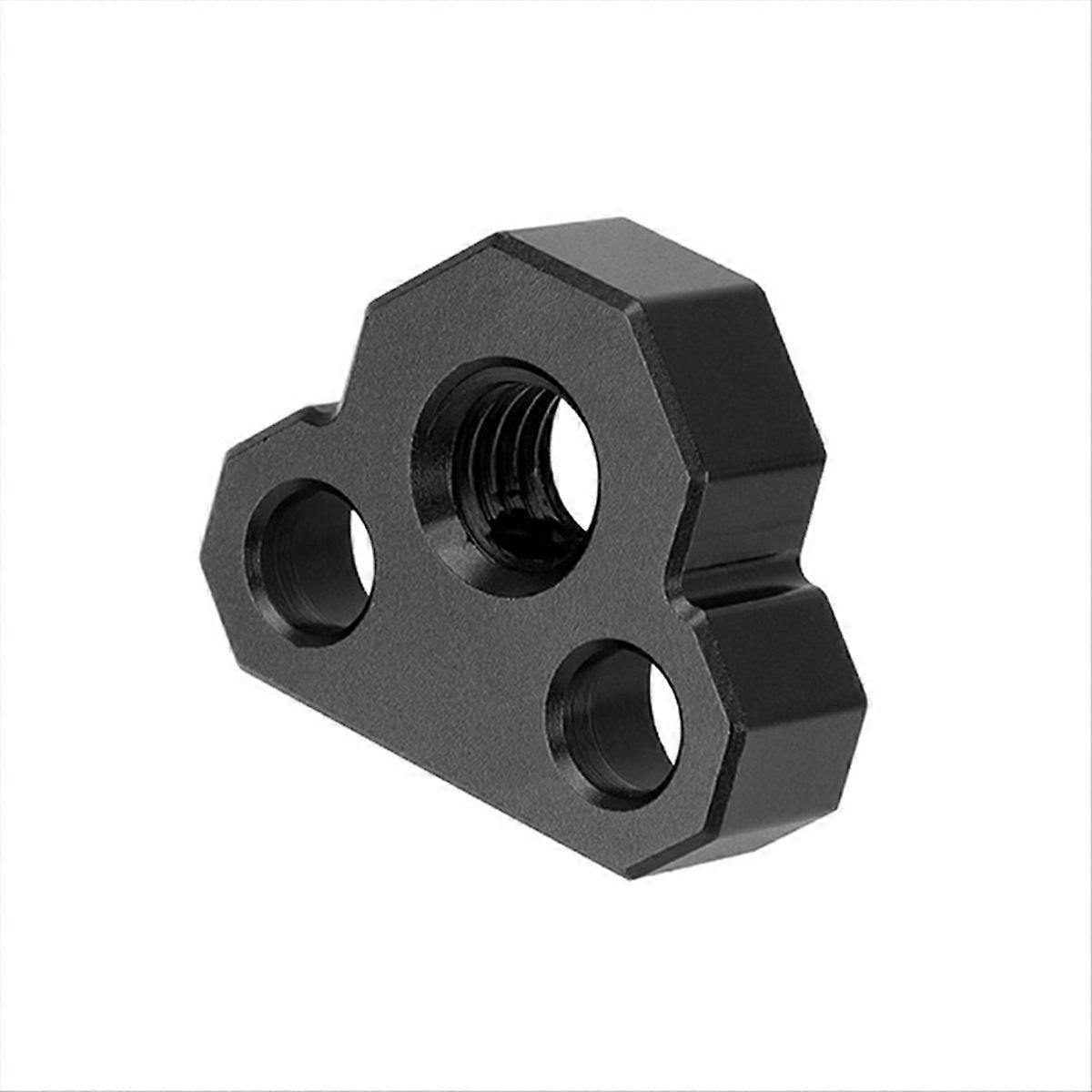 Anti-deflection 3/8 screw positioning hole adapter