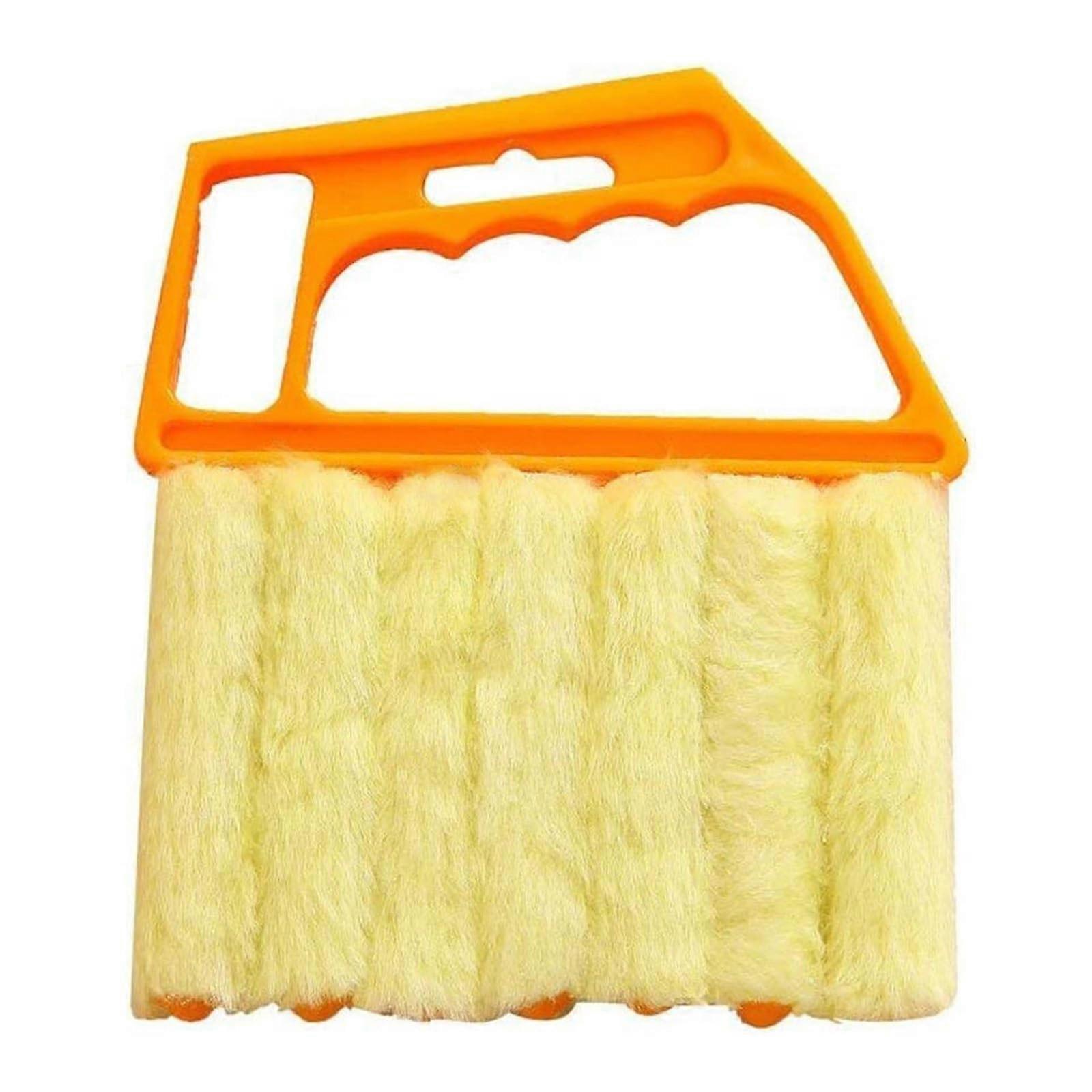 Window Venetian Blind Cleaner Duster Tool For Blinds And Ventilation Openings Air Conditioners And Keyboards Yellow