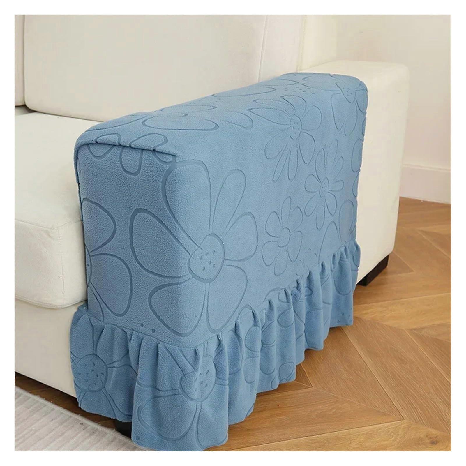 Sofa Arm Covers Universal NonSlip Thickened Armrest Covers For Couches And Recliners, Soft Warm Fabric, Color 20, 1 Pc