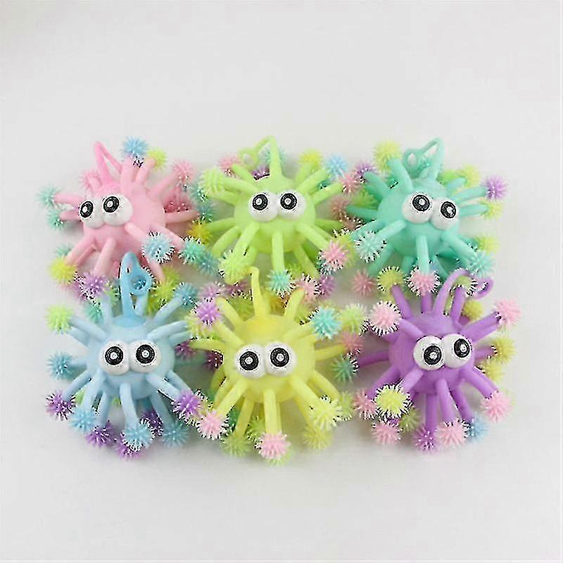 Improved Quality 1Pack Color Random Stress Ball - Durable Sensory Toy for ADHD & Autism, Available in 5/6/8inch Sizes