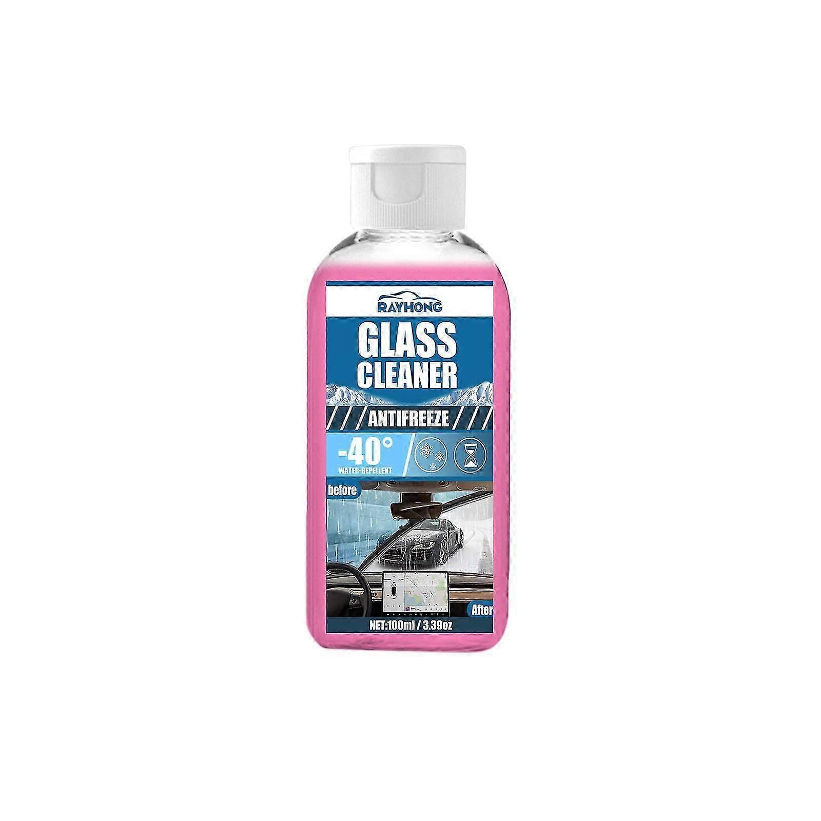 Antifreeze Windshield Washer Fluid - Clears Ice, Dirt