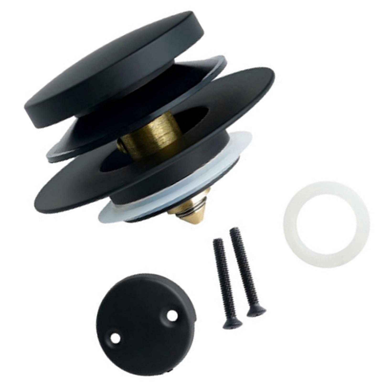 Upgrades Bathtubs Popups Drain Stoppers Automatic Spring Loading Cores Not Odor Designs Bathtubs Drain Stoppers for Bathroom Multicolor