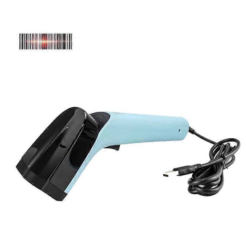 Handheld Barcode Scanner, Model: Wired Two-dimensional Wired Two-dimensional