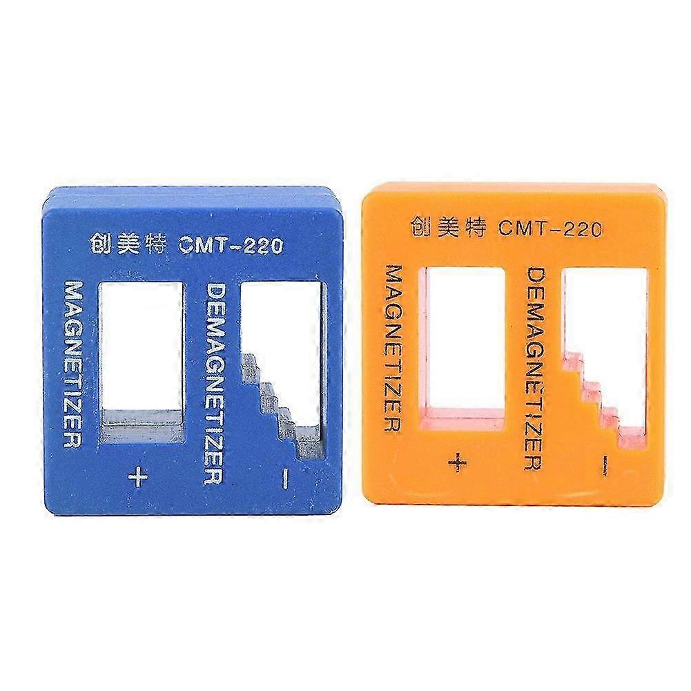 2pcs 2 in 1 Quick Magnetization and Demagnetization Tool Magnetic for Screwdriver