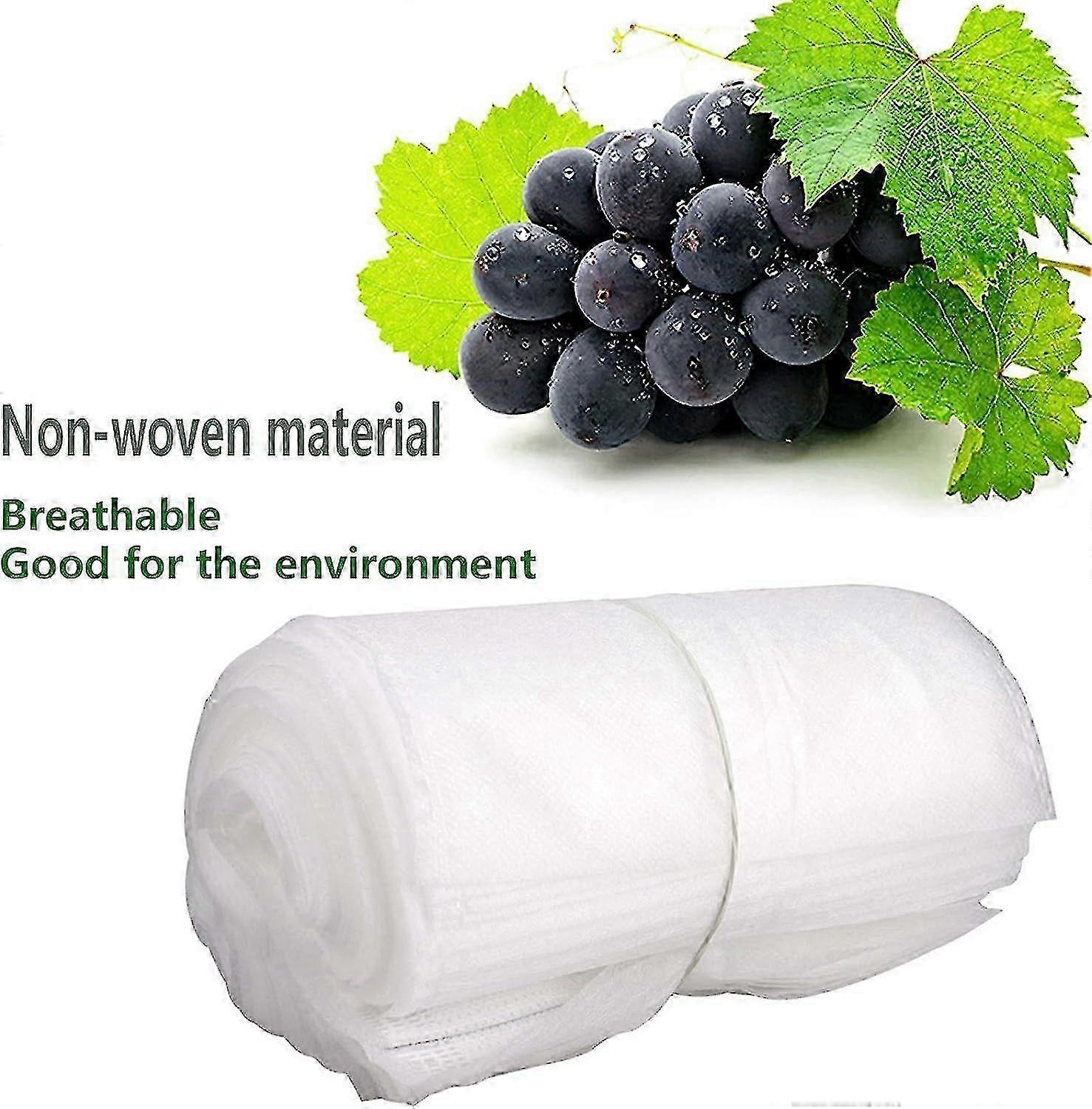 100 Pcs Fruit Protection Net Bags With Drawstring