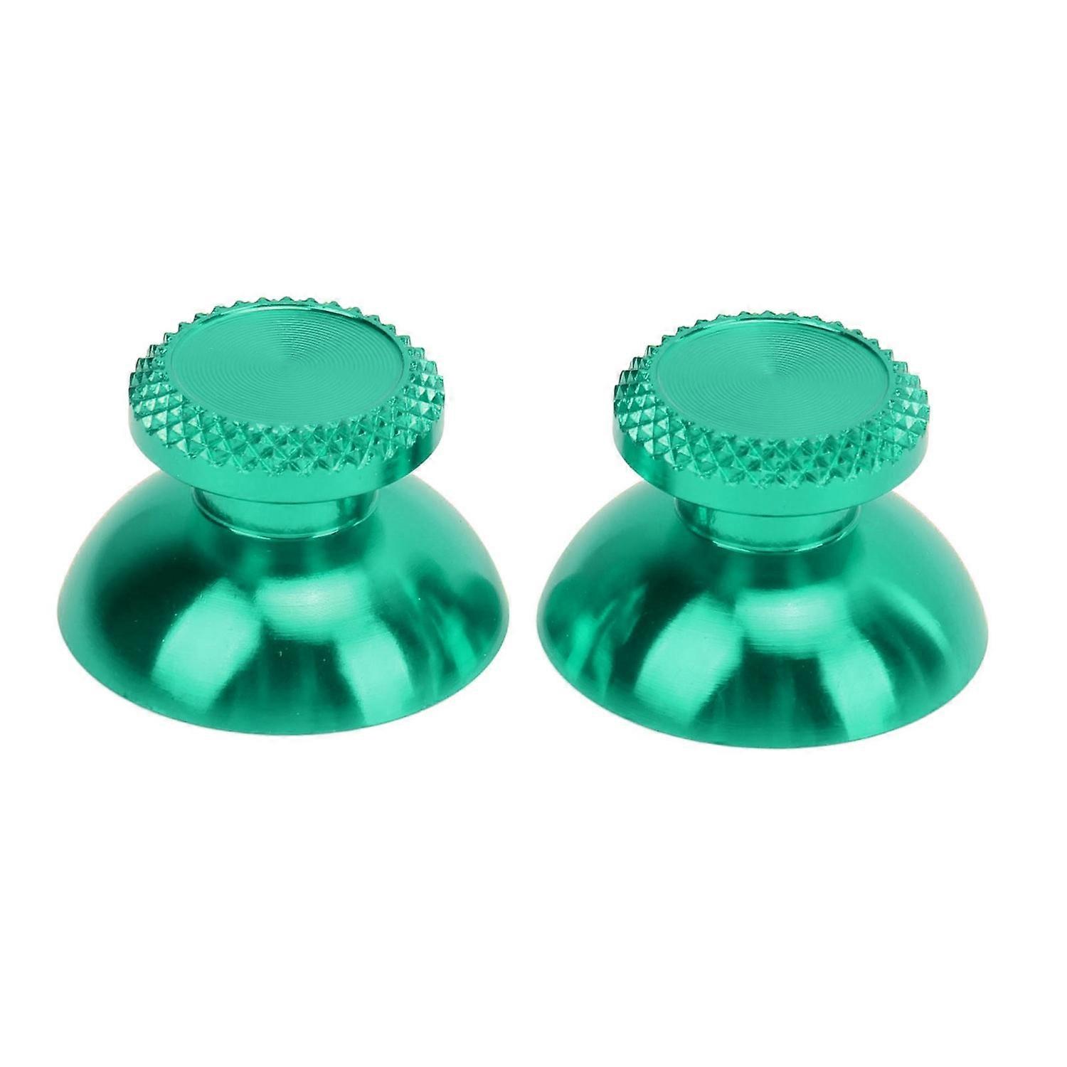 2Pcs Metal Analog Grips Stick Thumbsticks Controller Aluminum Alloy Metallic Joystick Handheld Game 