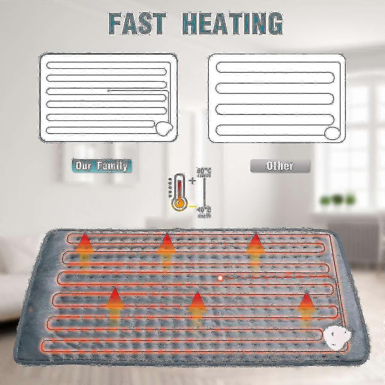 Electric With 6 Heating Timed Physiotherapy Blanket