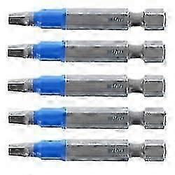 2' Square 2 TerminatorBlue Impact Bit (5 Pack) Pack of 6 2025
