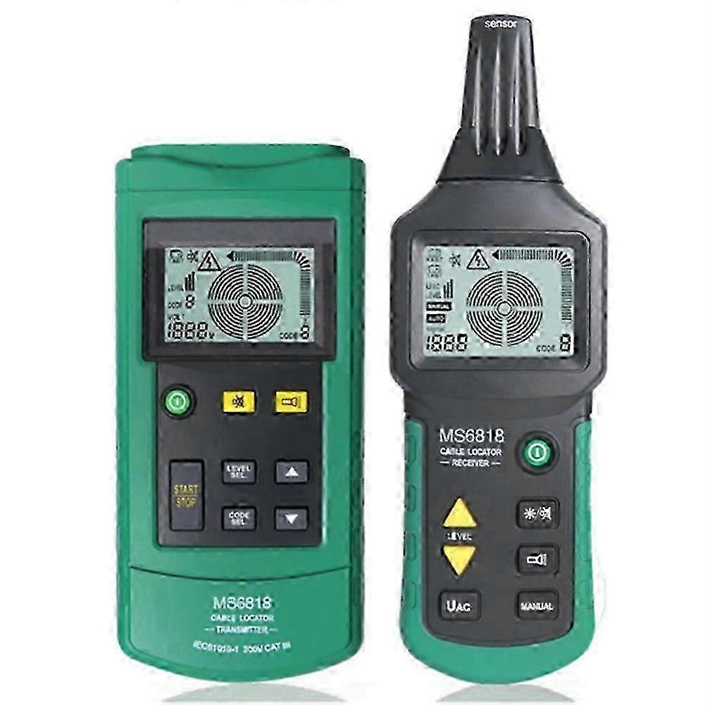 MS6818 Cable Metal Pipe Finder Underground Tester Short Circuit Interruption Detection Cable Locato