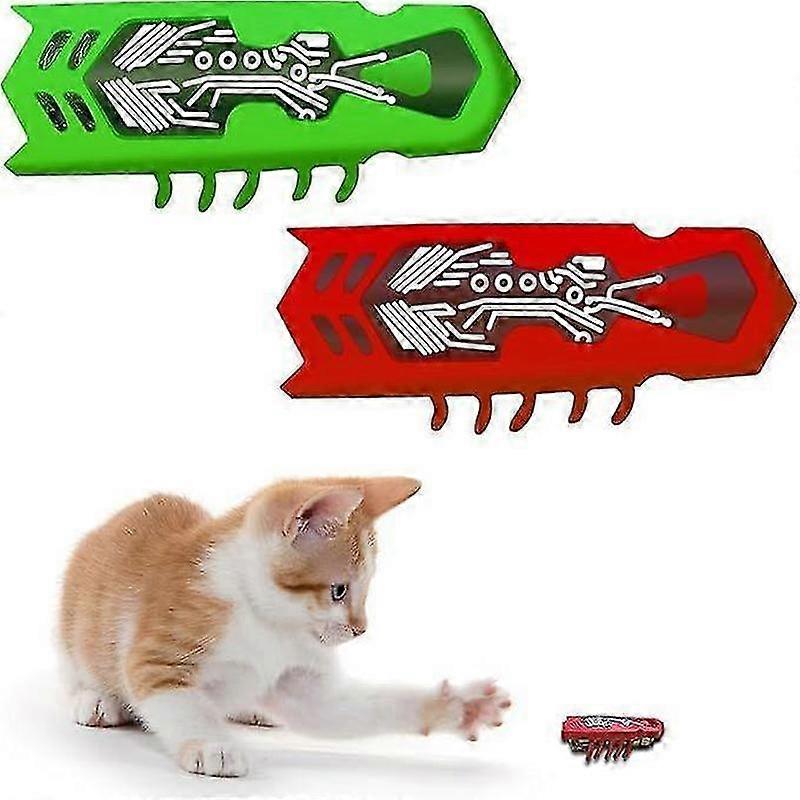 Cat Bug Toy, Cat Toys for Indoor Cats, Moving Electric Interactive Cat Toy to Kill Time and Keep Fit Automatic Cat Toy for Swatting Biting Hunting Kit