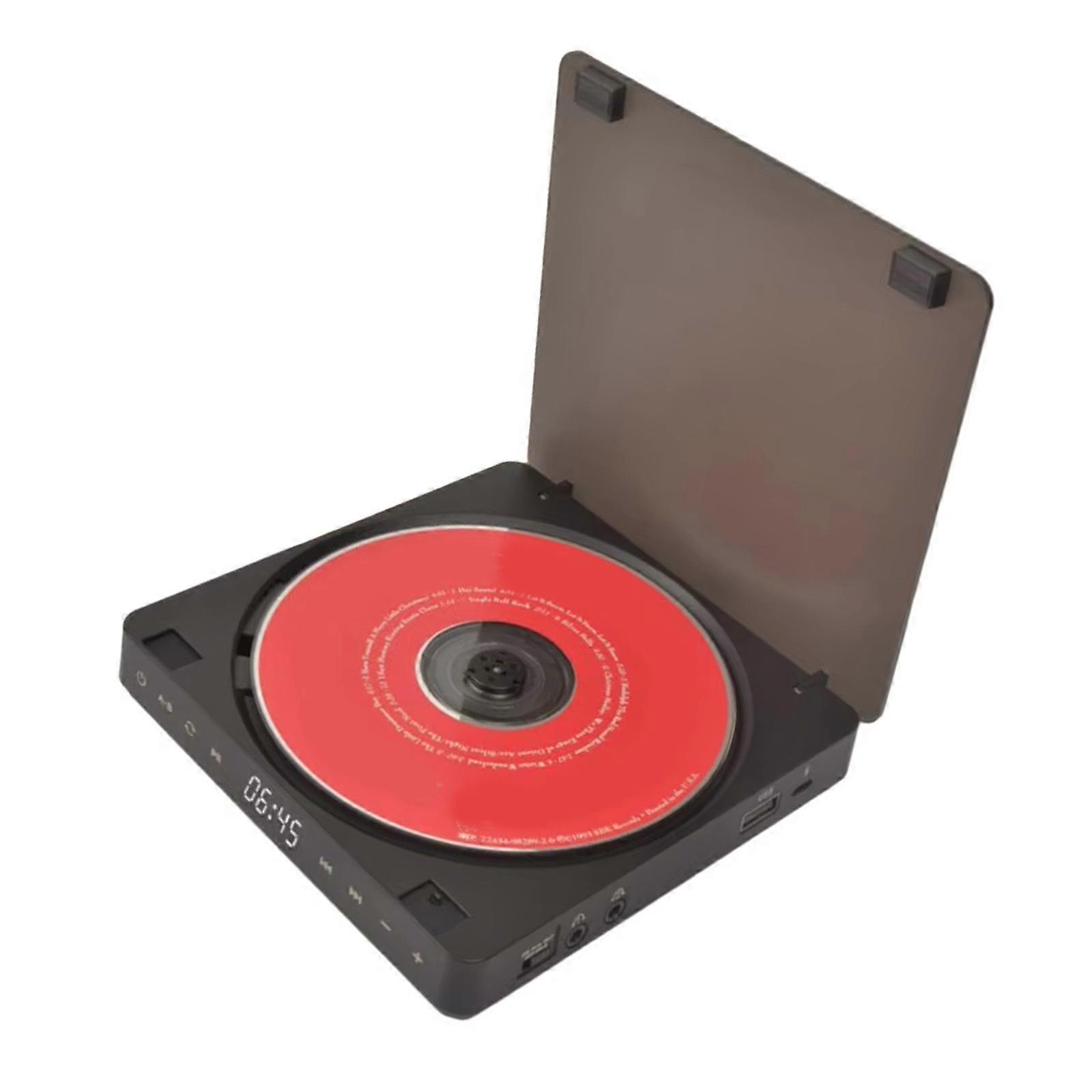 Mini Disc Player With Long Battery Touchable Screen MP3 Compatibility Double Headphone Outputs Multicolor