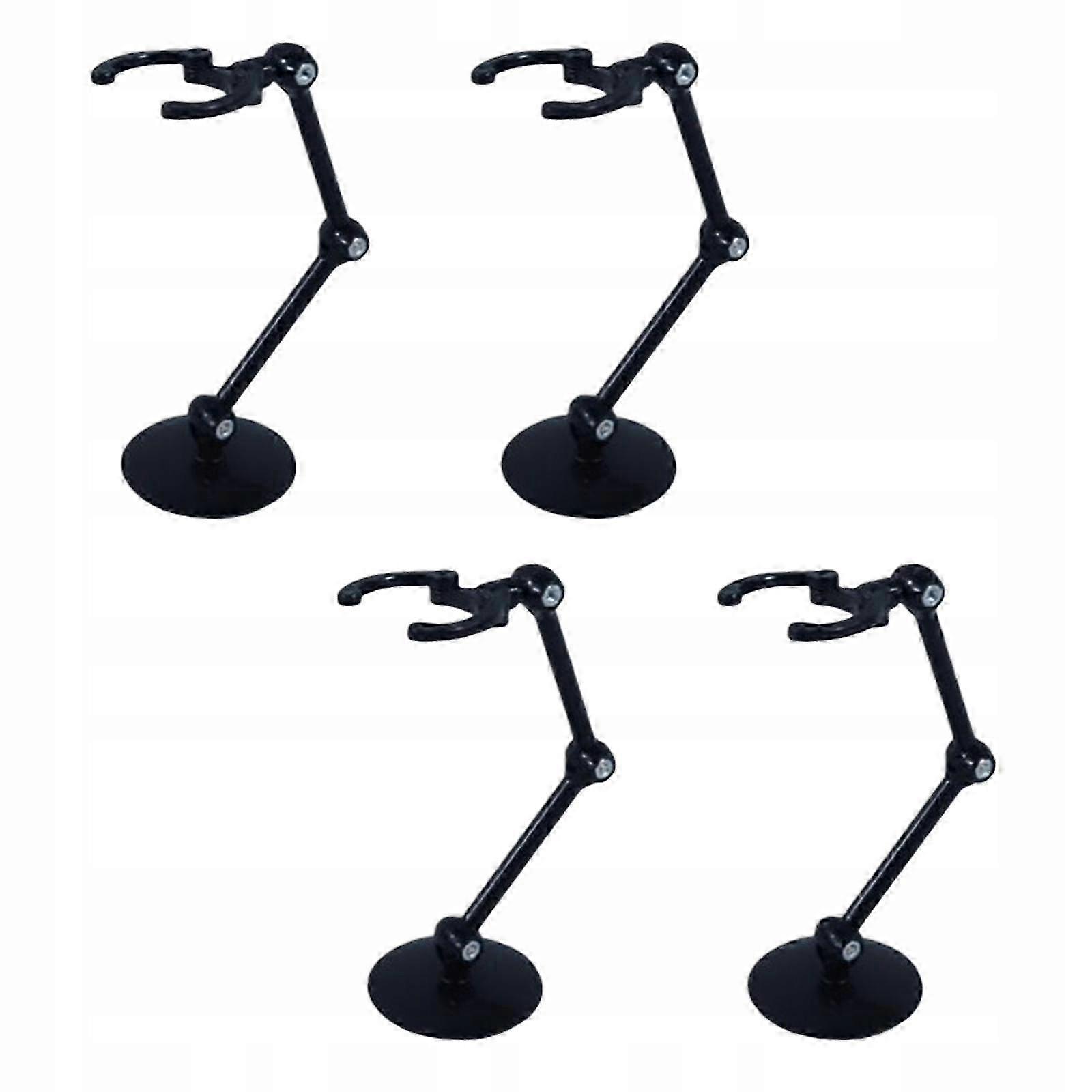 4x Transparent Action Figure Stand Action Figure