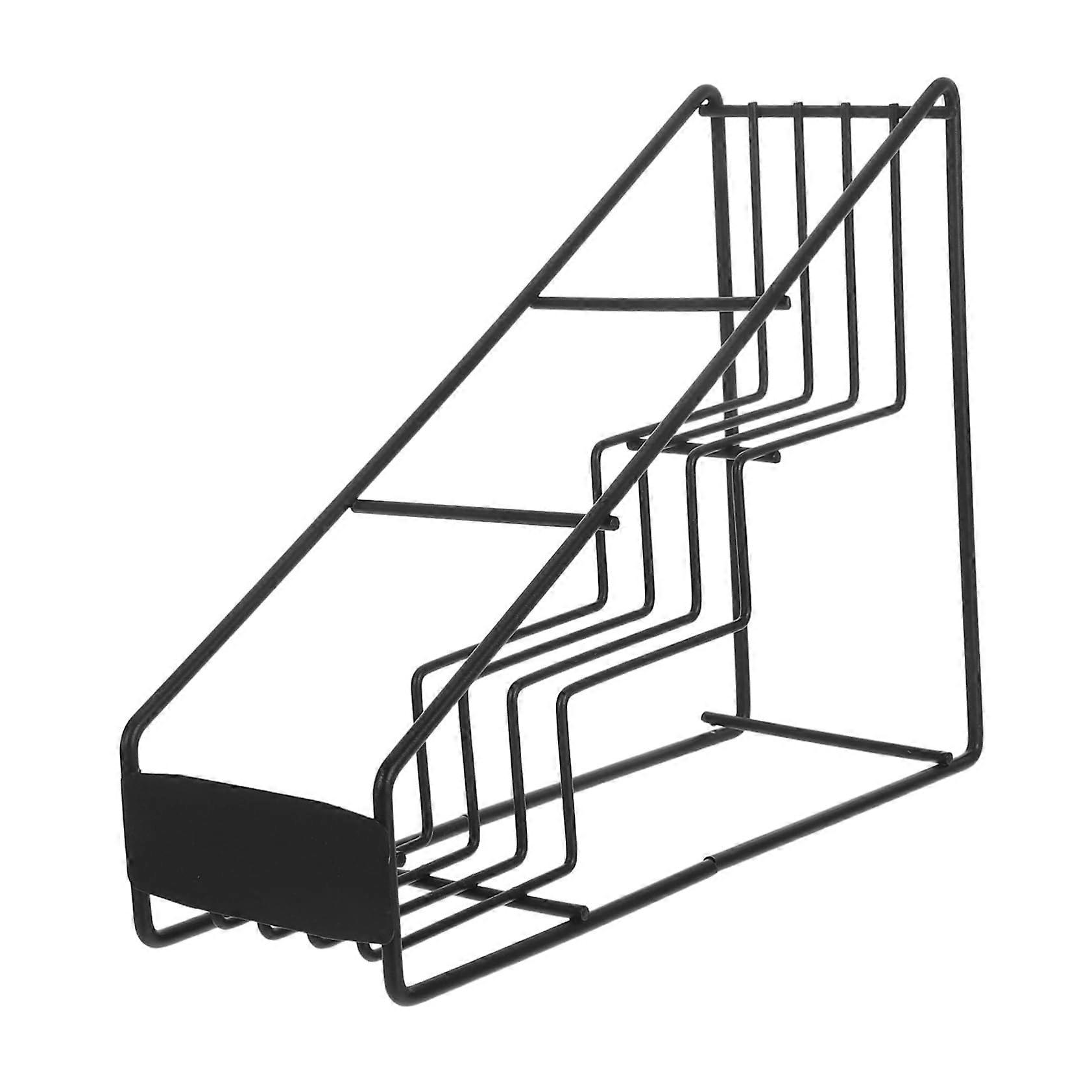 Syrup Bottle Organizer For Coffee Bar And Kitchen Storage, Jam Bottle Holder, SpaceSaving Rack