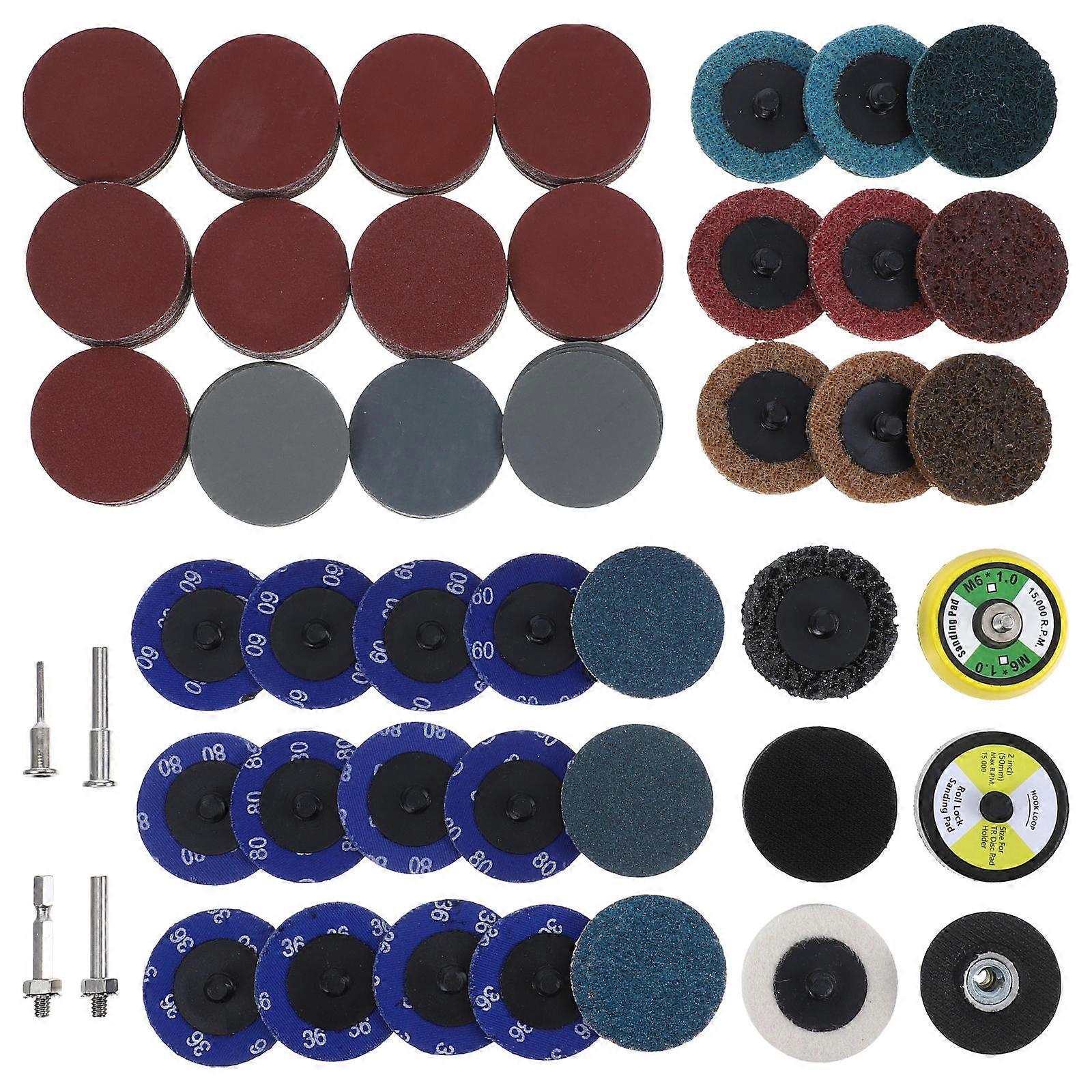 Sanding Discs Pads Set for Drill Grinder with 300Pcs Assorted Sandpaper