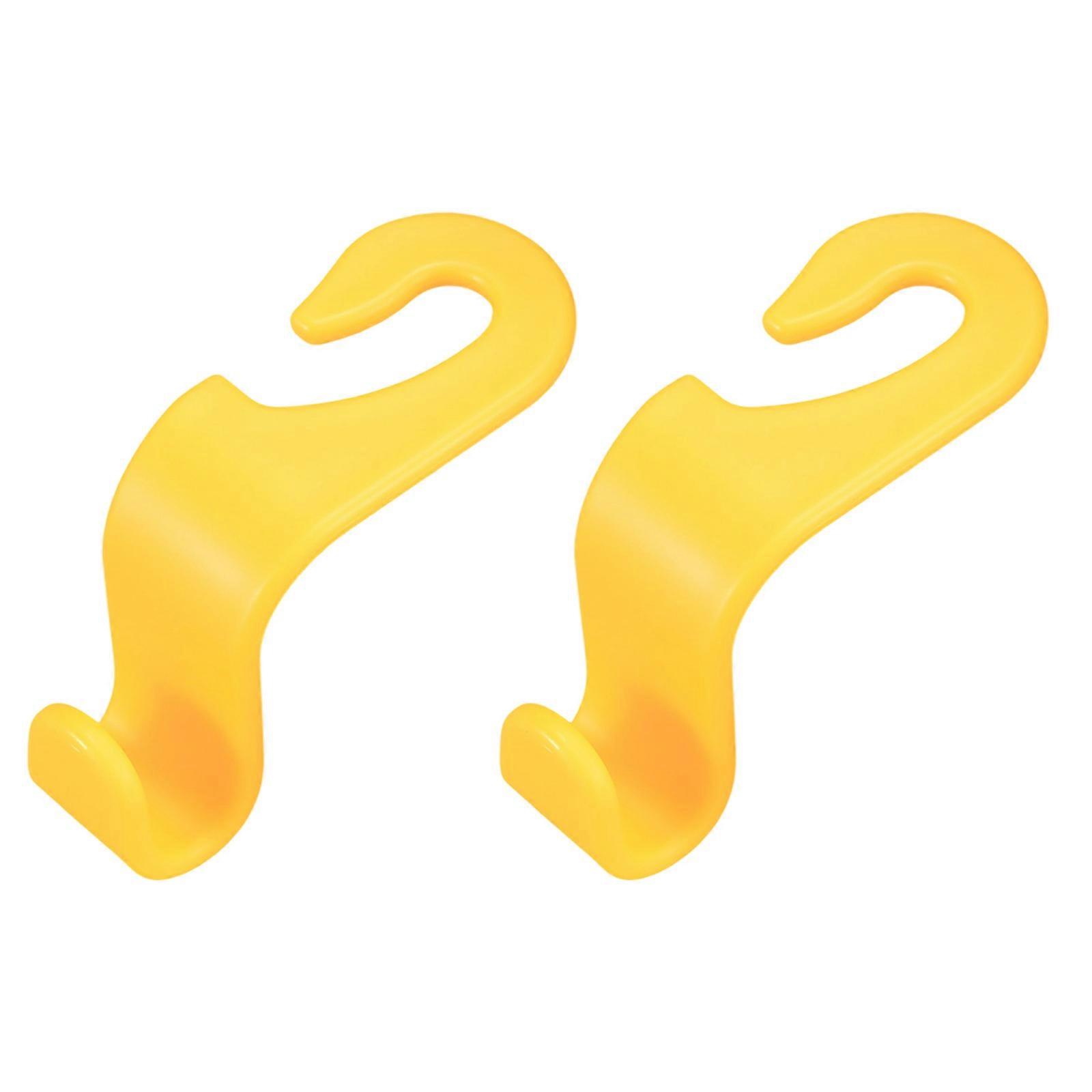 Space Saving Car Seat Back Cargo Hook Organizer With Decorative Mounting System For Efficient Vehicle Space Utilization Multicolor