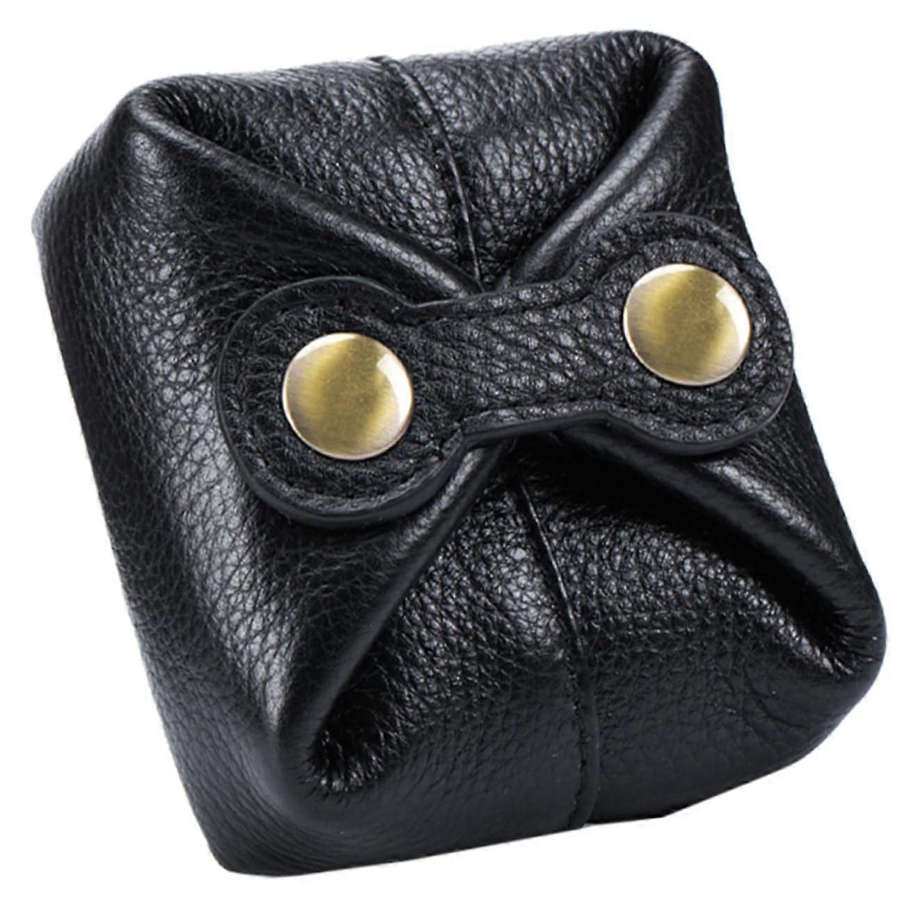 Women's Leather Wallet with Secure Buckle Closure for Cash Keys and Accessories Storage