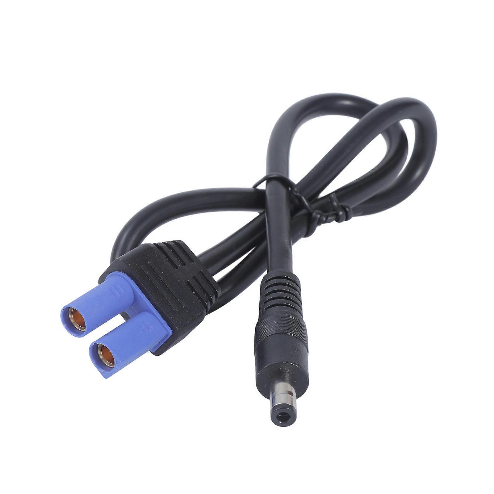 EC5 Female to DC5.5x2.5mm Male Power Cable 180W High Current Output For Vehicle Emergency Connection Multicolor