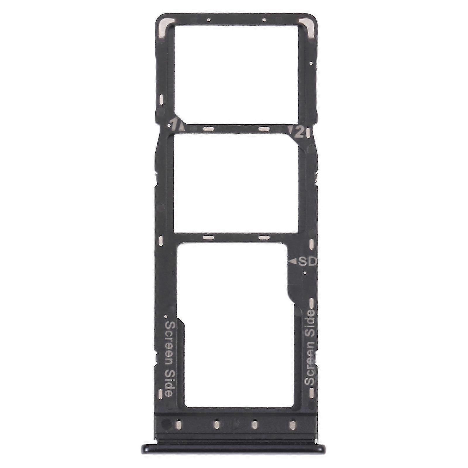 For Infinix Note 10 X693 SIM Card Tray + SIM Card Tray + Micro SD Card Tray 2025