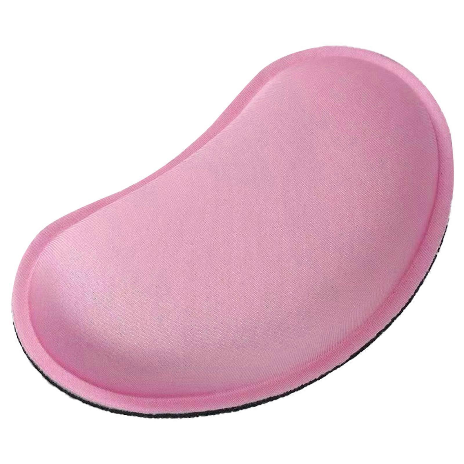 Ergonomic Wrist Pad for Mouse Users Featuring Memory Foam to Prevent Carpal Tunnel Syndrome PC Gaming Wrist Relief  Pink