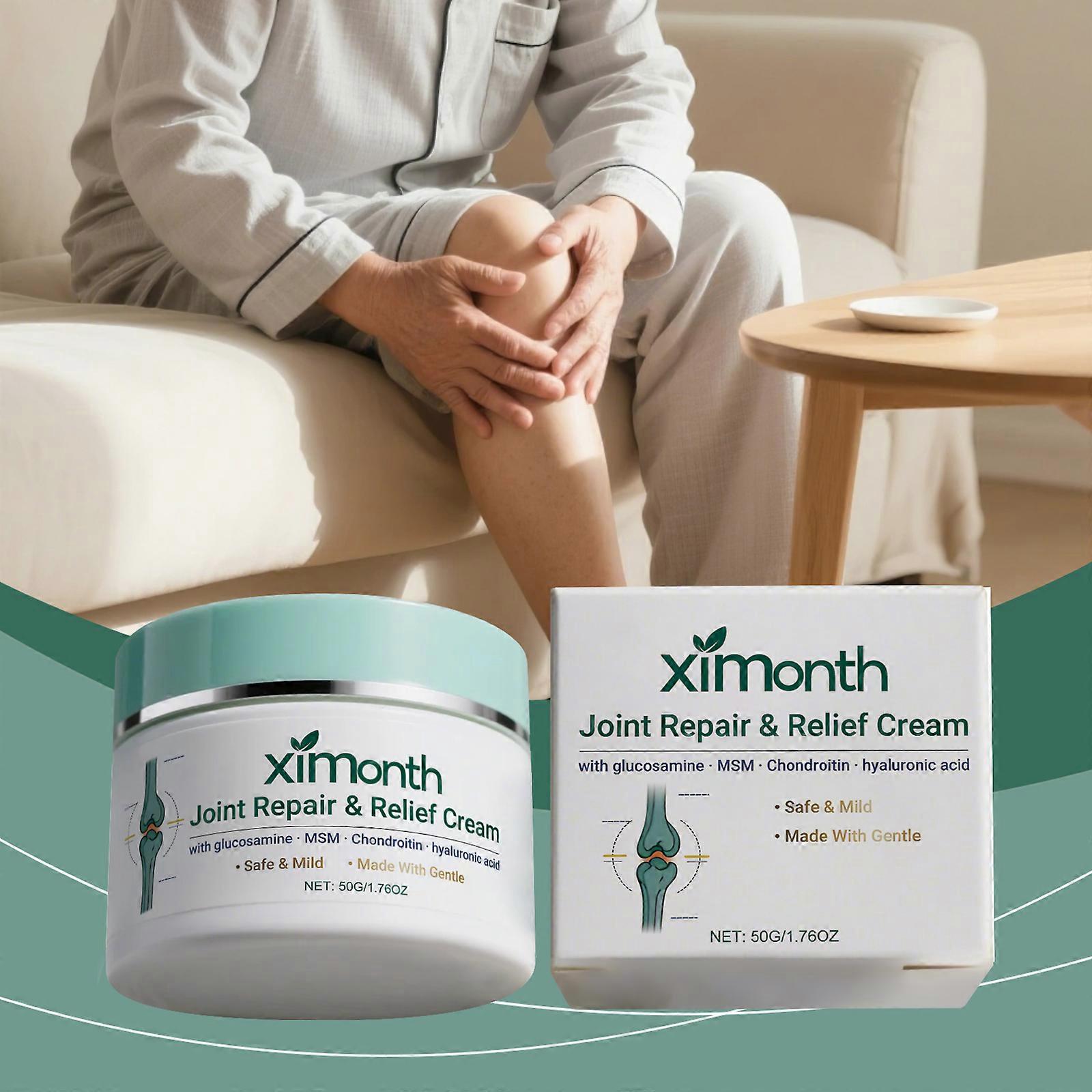 Ximonth The Joint Care Cream Has A Gentle Formula And A Fine Texture. It Can Be Massaged Daily To Nourish And Care For The Body's Joints