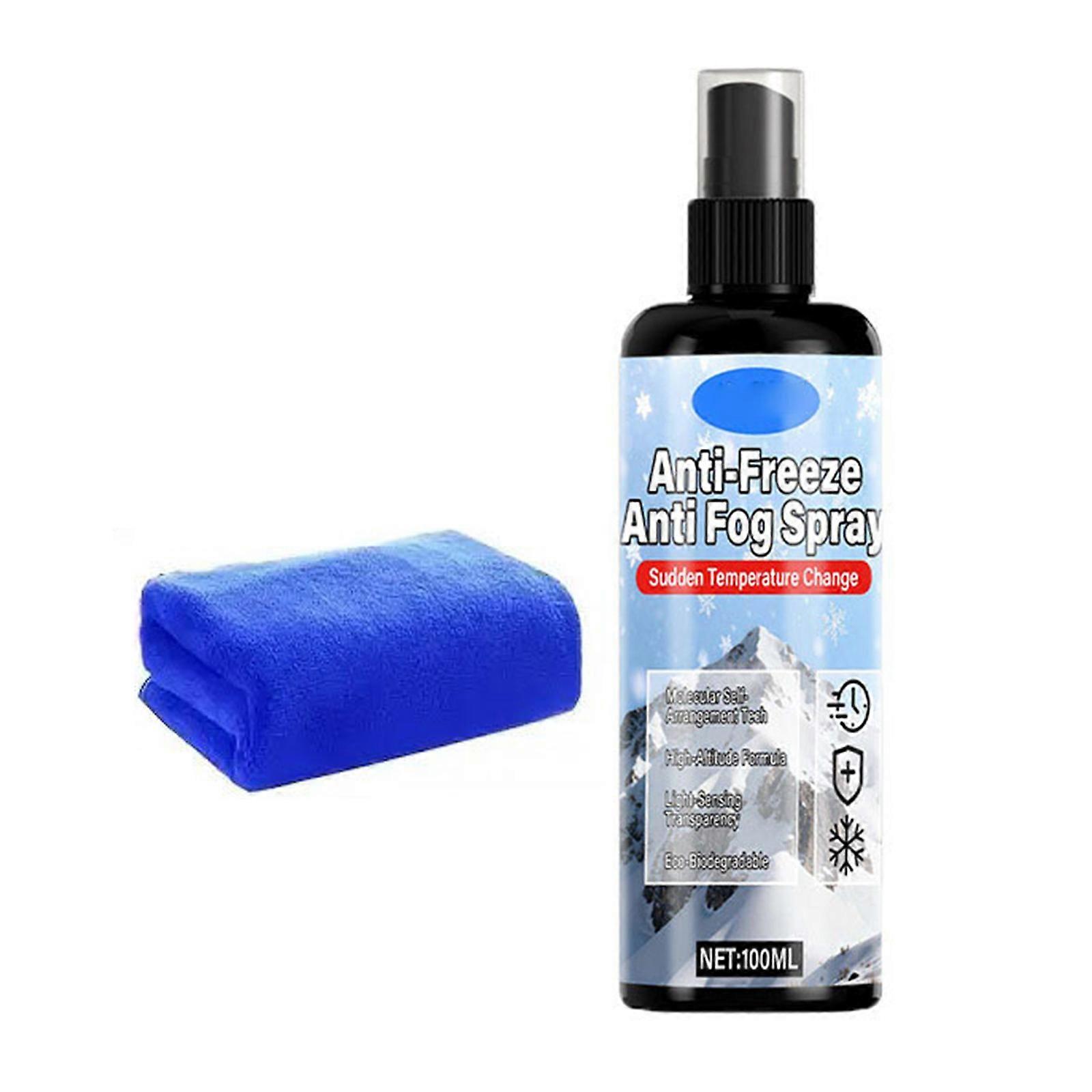 Long Lasting 50ml 100ml Anti Fog Solution For Car Window Motorcycles Windshields And Rearview Mirrors In Cold Weather Multicolor