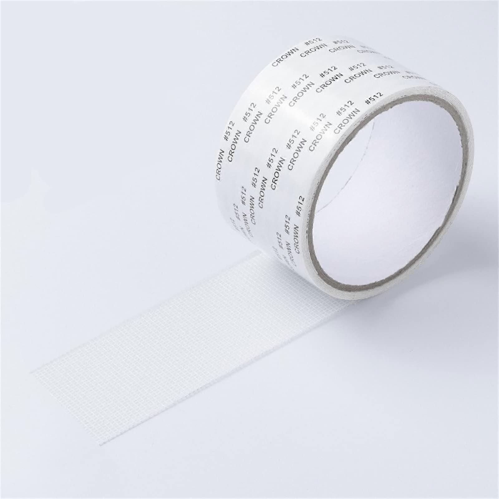 Window Screen  Tape 5CM x 2M White Fiberglass SelfAdhesive Weatherproof Mesh Patch for Doors and Windows