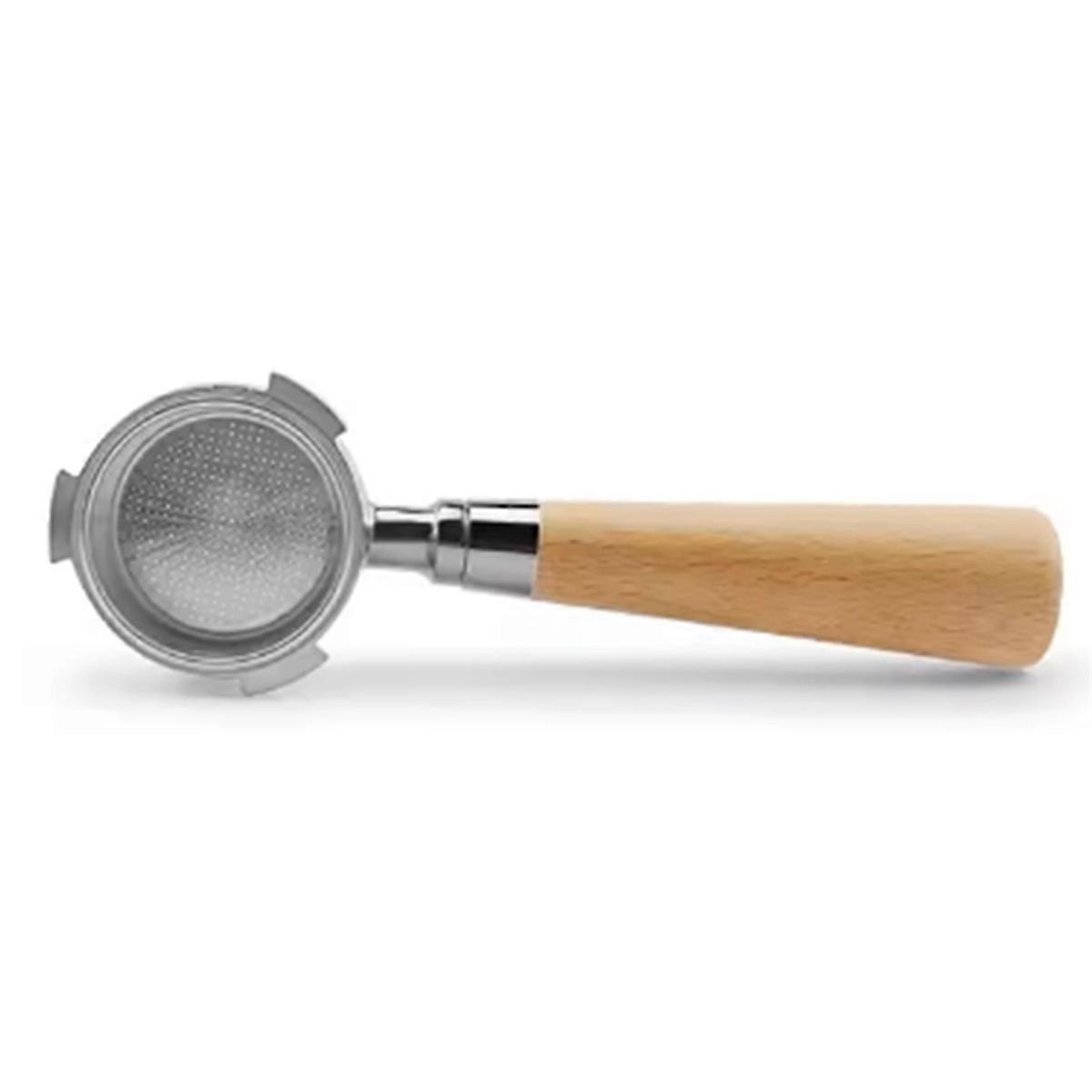 Coffee Bottomless Portafilter 51MM for EC680 EC685 EC310 Filter Basket Espresso Machine Accessories 3-Ear Beech