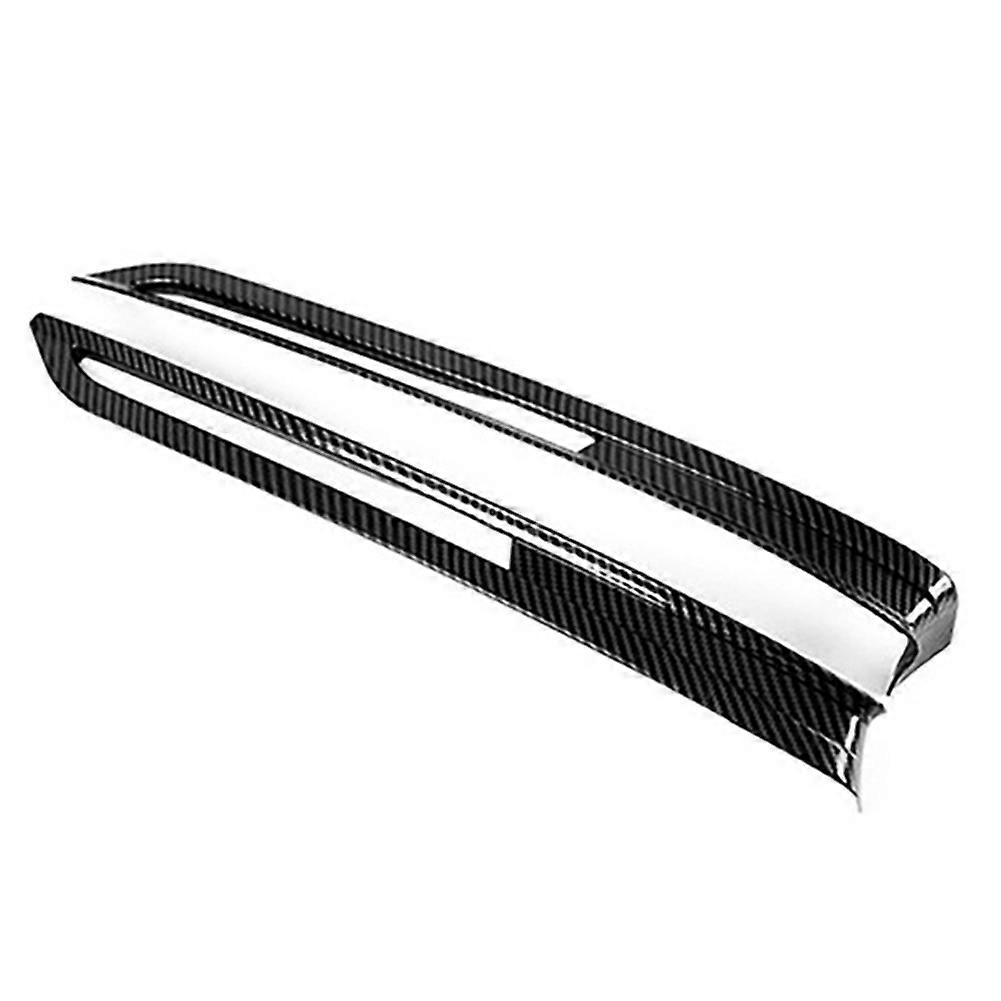 Car Carbon Fiber Front Bumper Fog Light Lamp Frame Cover Trim for CX30 CX-30 2020 2021