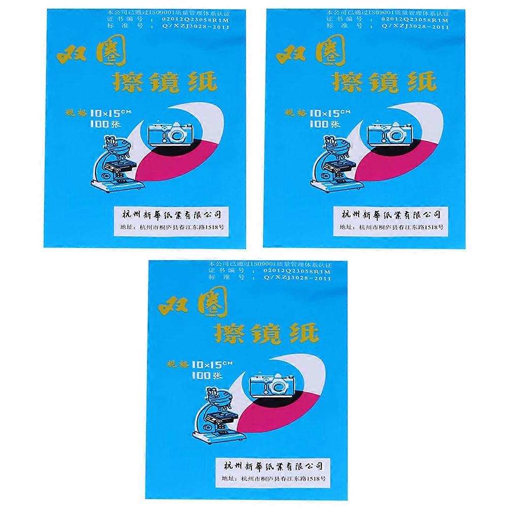 300pcs Ultrasoft Microscope Cleaning Paper Safe Microscope Cleaning Tissue