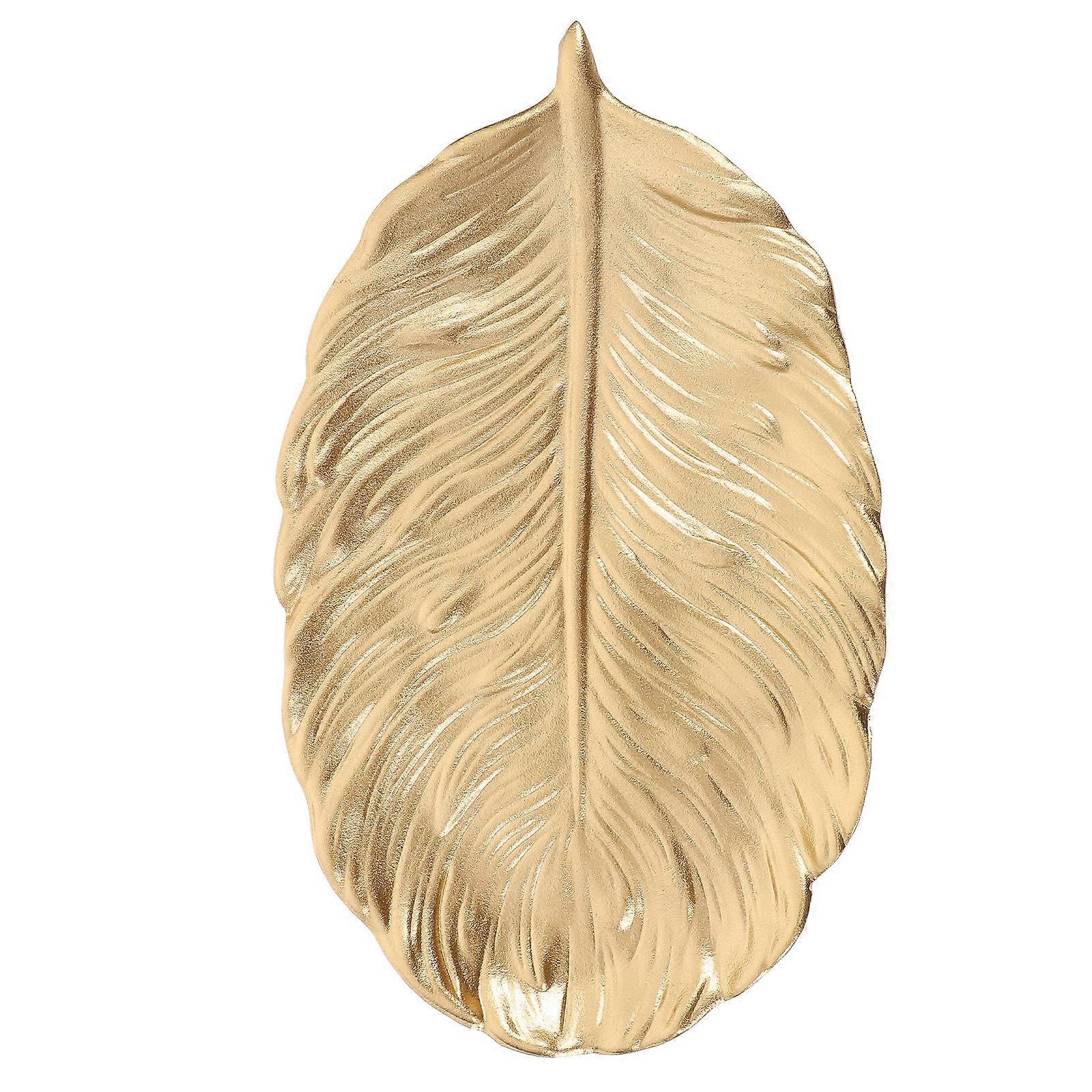 Wood Serving Plate for Appetizer Serving Leaf Shape Fruit Tray