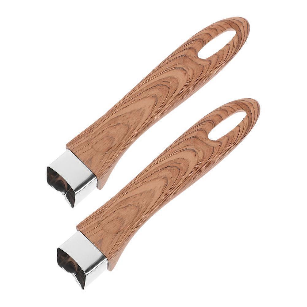 Bakelite Milk Pot Handle for Frying Pans 2Pcs Universal Replacement