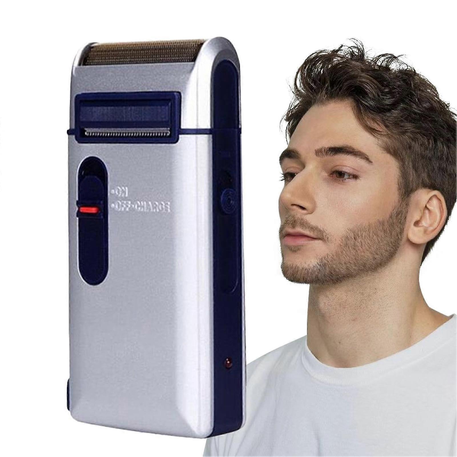 Waterproof Electric Foil Shaver for Men with Precision Reciprocating Head, 1pc Silver