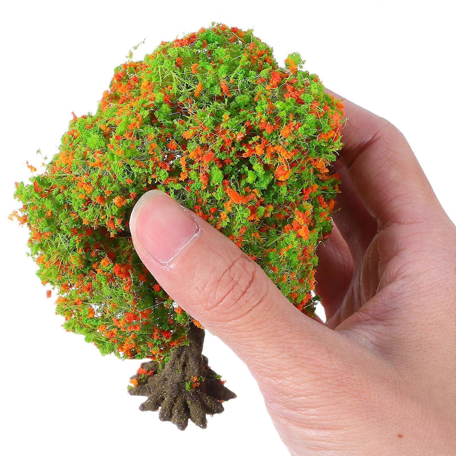 Micro Landscape Sand Table Decoration Mini Tree Model Green