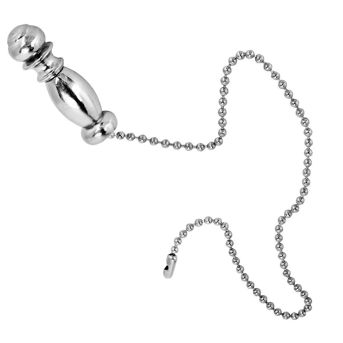 Silver Chain Extender for Ceiling Fan with Iron Material