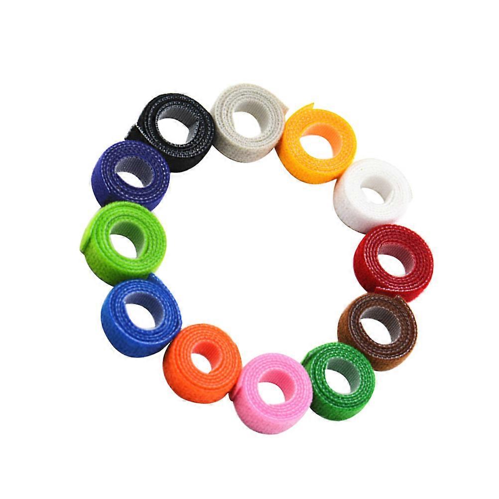 Sticky Collar Pet Printed Collar for Dog Use 12Pcs Assorted Colors