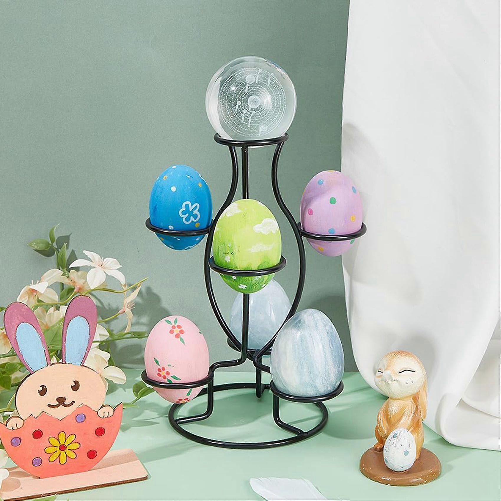 2X Crystal Ball Stand, Egg-Shaped Display Stand, Sphere Display Stand, Crystal Ball Sphere Planet